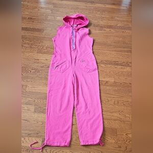 Gorgeous Moschino Bodysuit With Hood On Zipper Size  8